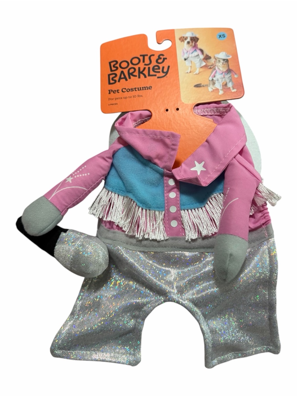 NWT Dolly Parton Country Western Star Halloween Pet Costume XS Dog Cat Music